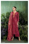 Carista 2129 By Ganga Cotton Silk Printed Dress Material Catalog